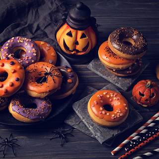 Halloween foods wallpaper