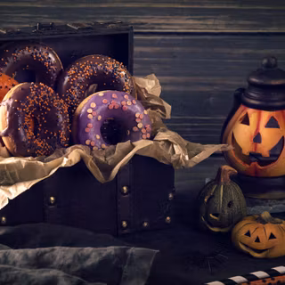 Halloween foods wallpaper