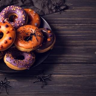 Halloween foods wallpaper
