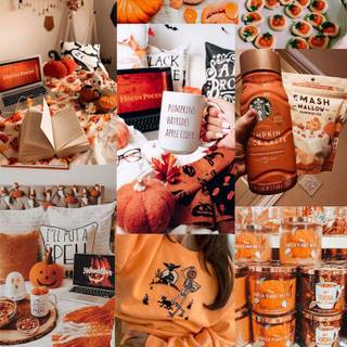 Halloween foods wallpaper