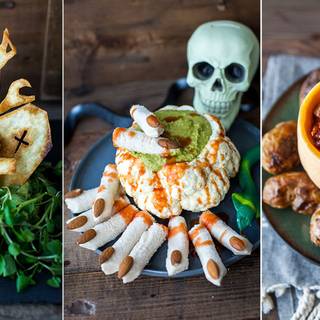 Halloween foods wallpaper