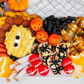 Halloween foods wallpaper