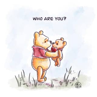 Winter Winnie The Pooh wallpaper