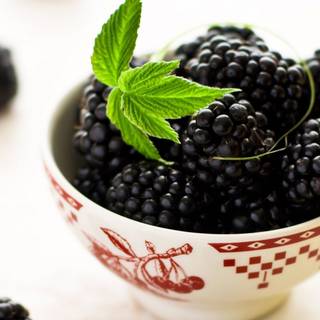 Blackberry fruit wallpaper