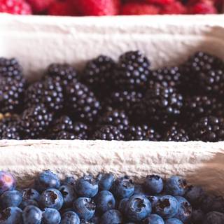 Blackberry fruit wallpaper