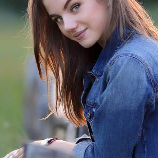 Portrait girl HD wallpaper