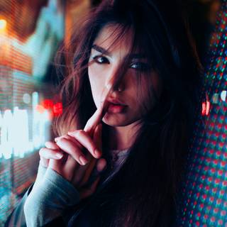 Portrait girl HD wallpaper