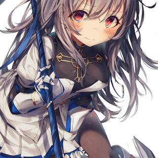 St Louis Azur girl wallpaper