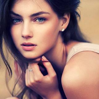 Portrait girl HD wallpaper