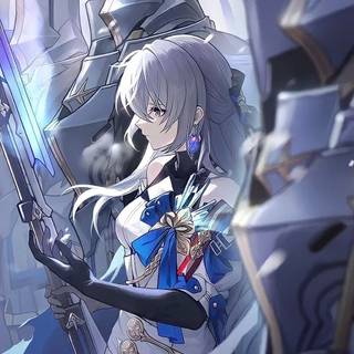 St Louis Azur girl wallpaper