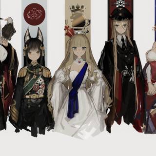 St Louis Azur girl wallpaper