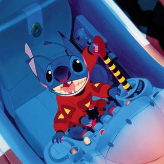 Angel and Stitch computer wallpaper