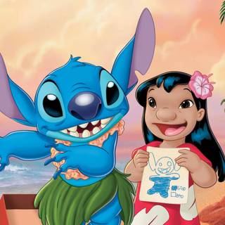 Lilo and Stitch phone wallpaper