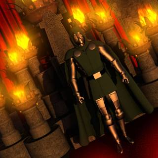 Dr Doom 4k wallpaper