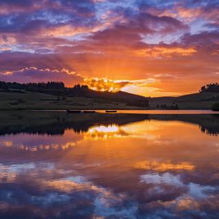 Beautiful sunset 4k wallpaper