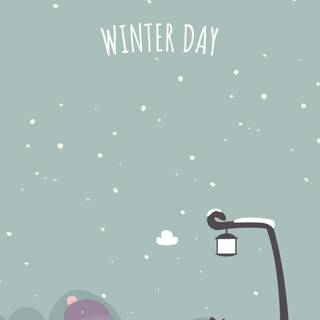 Winter soft wallpaper