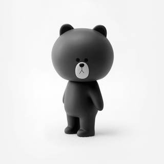 Black bear 4k wallpaper