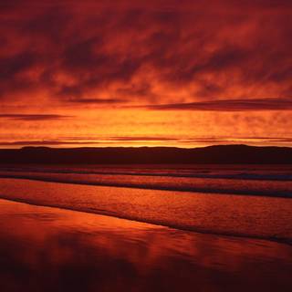 Beautiful sunset 4k wallpaper