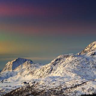 Winter panorama wallpaper