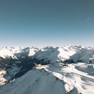 Winter panorama wallpaper