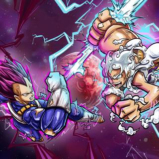 Luffy Gear 5 4k PC wallpaper