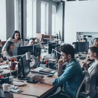 Office people wallpaper