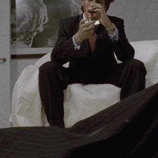 Patrick Bateman phone wallpaper