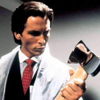 Patrick Bateman computer wallpaper