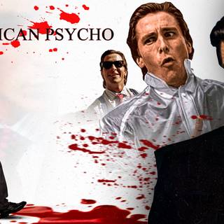 Patrick Bateman computer wallpaper