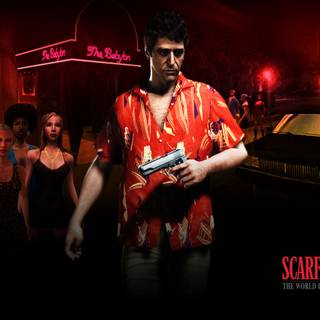 The World Is Yours Scarface desktop wallpaper