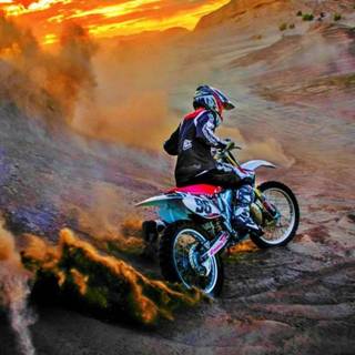 Dirt bike computer wallpaper