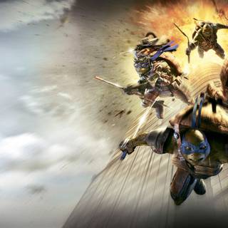 4k ninja turtles wallpaper