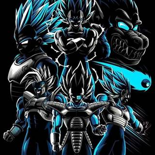 Majin Vegeta 4k iPhone wallpaper