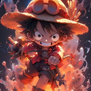 Luffy tablet wallpaper