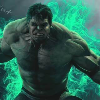 Green Marvel wallpaper