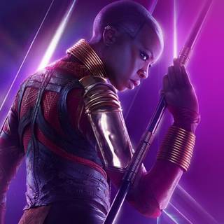 Avengers 4k neon wallpaper