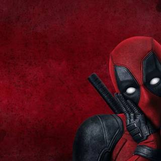 Deadpool portrait wallpaper