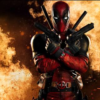 Deadpool laptop 4k wallpaper