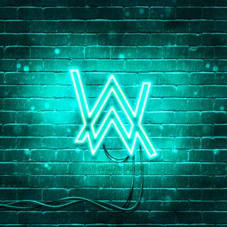 Alan Walker logo 4k wallpaper
