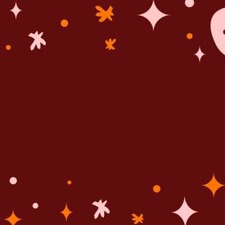 Preppy Halloween computer wallpaper