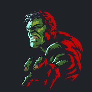 Hulk desktop art wallpaper