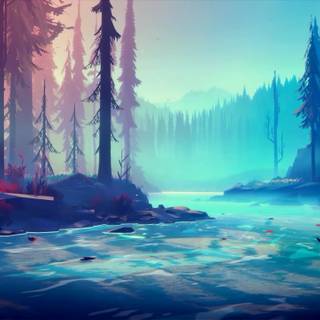 Minimal nature 4k wallpaper