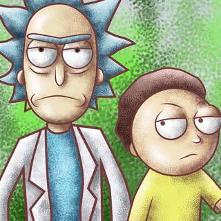 Rick and Morty HD 4k wallpaper