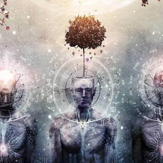 Spiritual art wallpaper