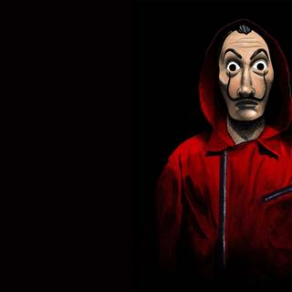 Money Heist amoled 4k wallpaper