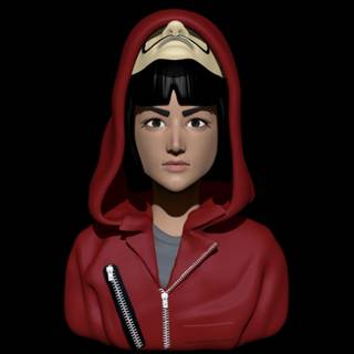 Money Heist amoled 4k wallpaper