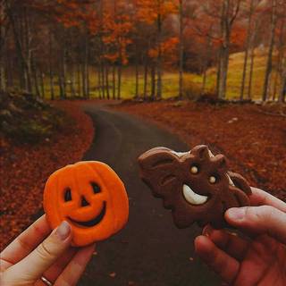 Cookie Halloween wallpaper