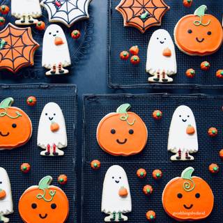 Cookie Halloween wallpaper