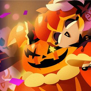 Cookie Halloween wallpaper