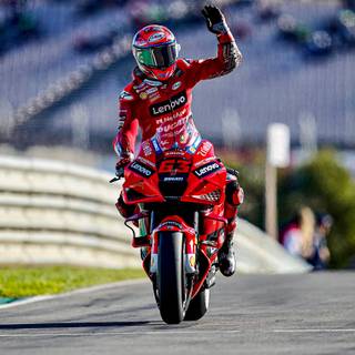 Pecco Bagnaia Lenovo Ducati 2024 wallpaper